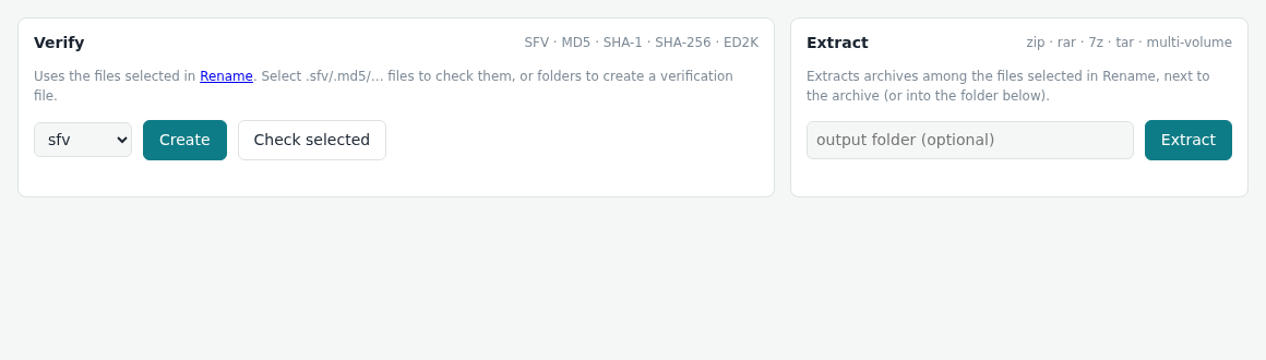 EvoSeedboxBot — rename and organise your media (complete guide) 11 Verify and Extract tools.