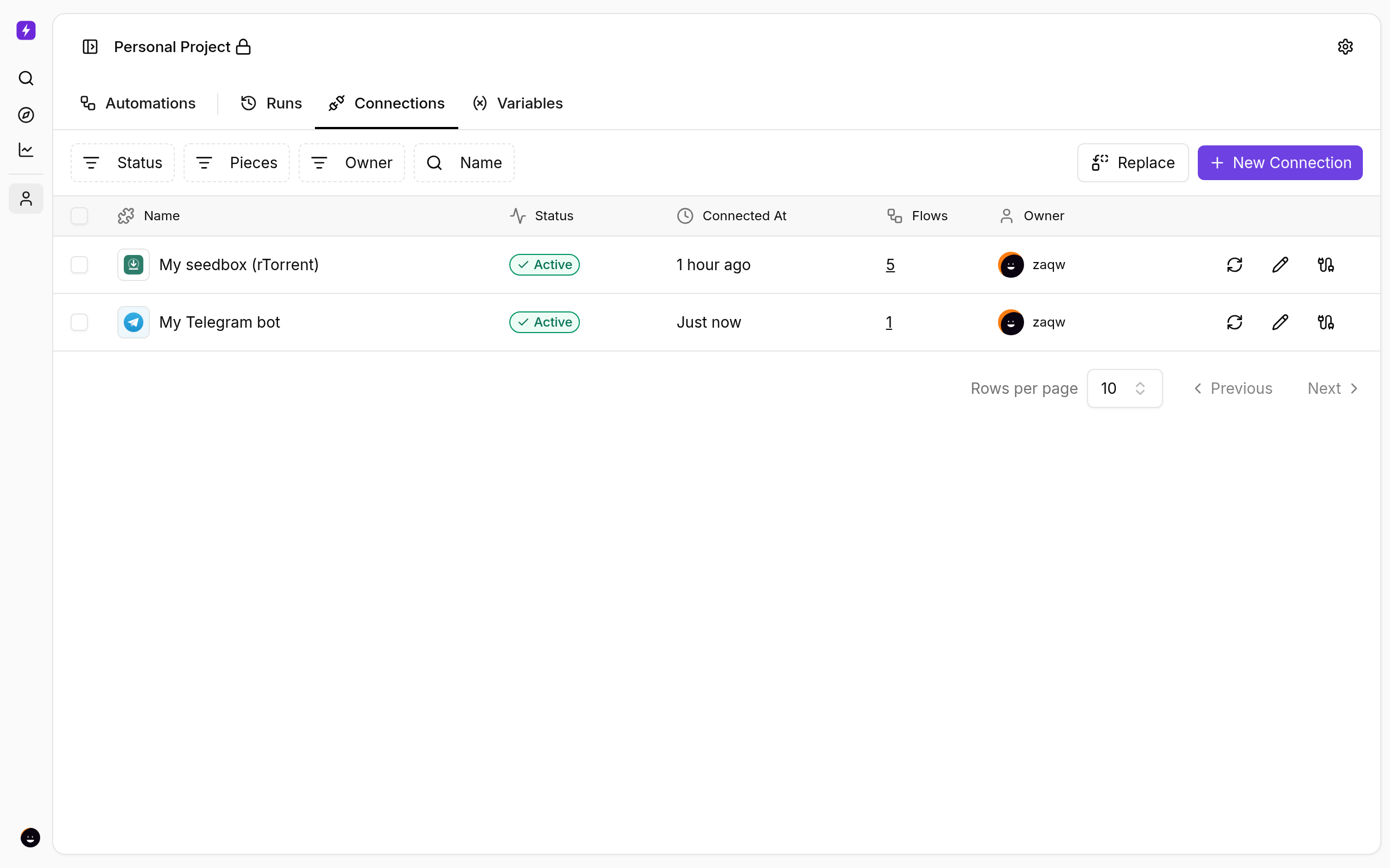 Liteflow: Automate Your Seedbox (Telegram Alerts, Labels, Sonarr & Radarr) 3 The pre-configured My seedbox (rTorrent) connection