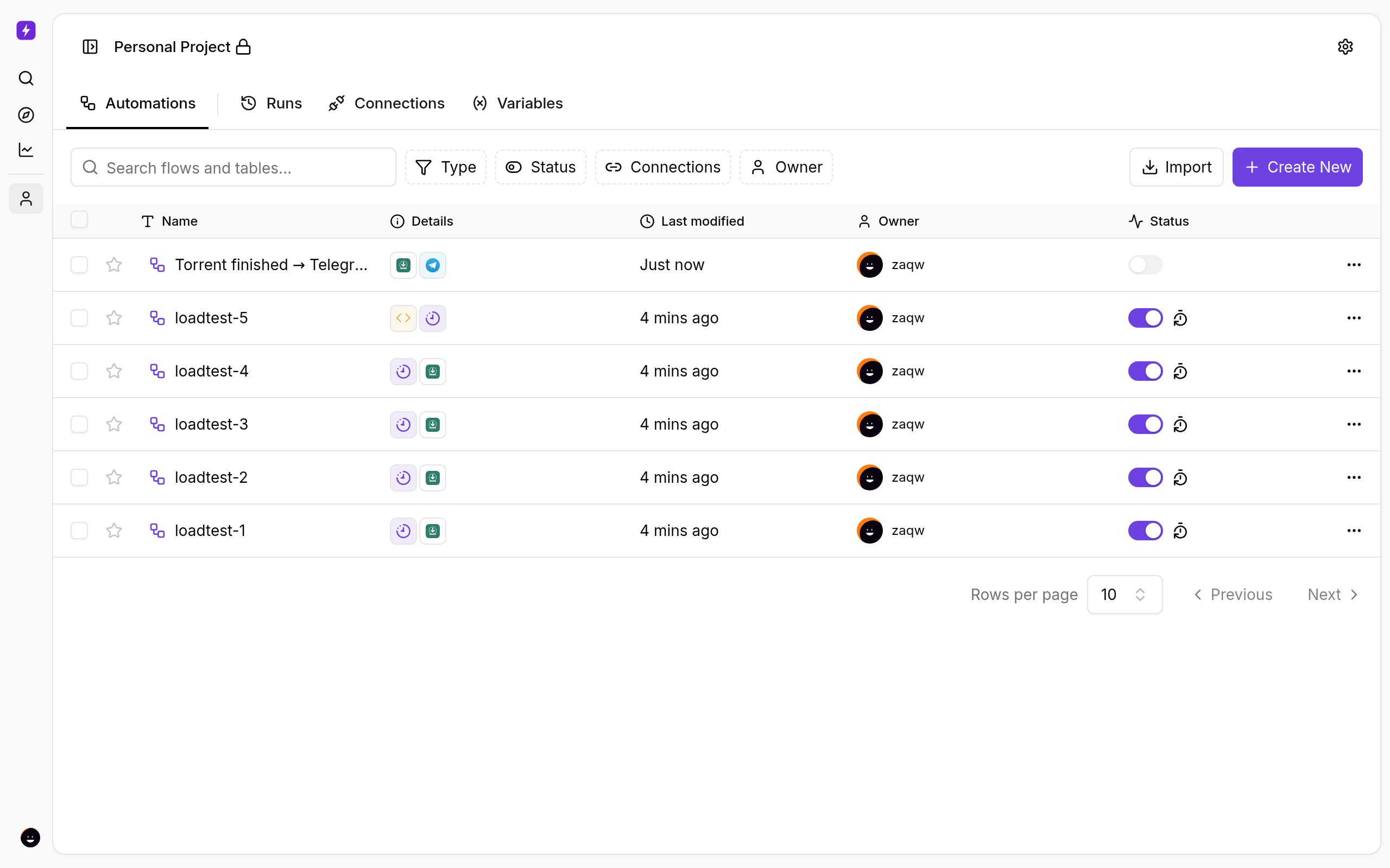 Liteflow: Automate Your Seedbox (Telegram Alerts, Labels, Sonarr & Radarr) 2 Liteflow workspace, signed in automatically from the client area