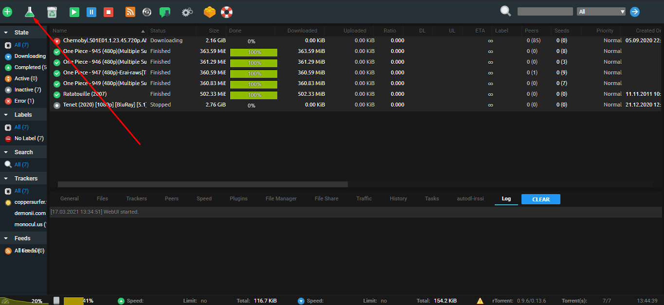 How To Create Torrents Using Rutorrent