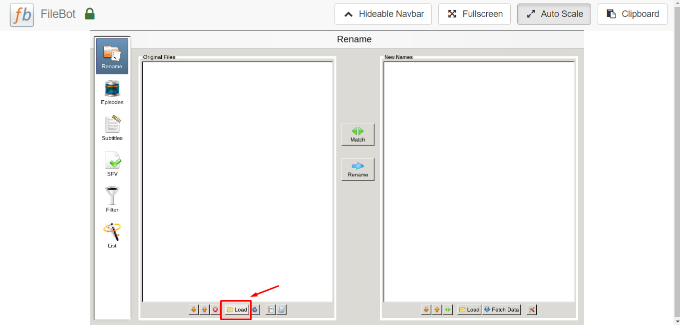 Filebot Renaming Files