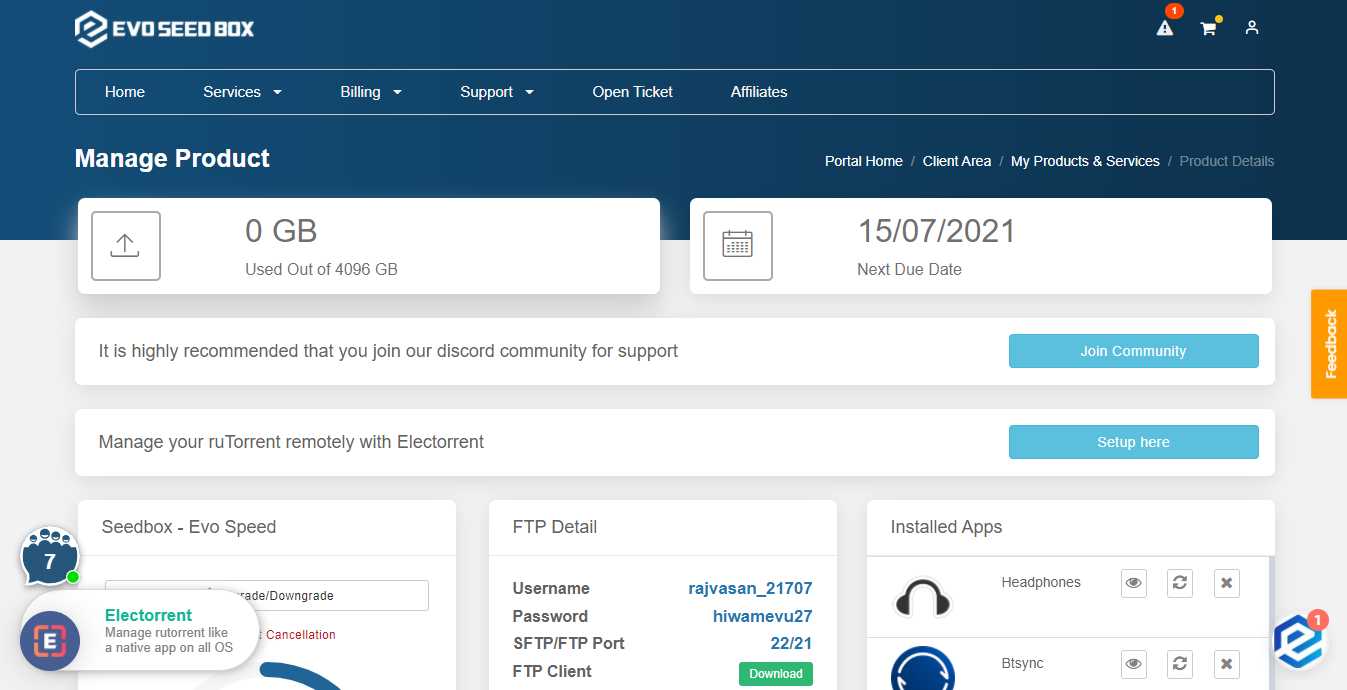 How to Change Your ruTorrent Client Password 1 How To Change Your Rutorrent Client Password
