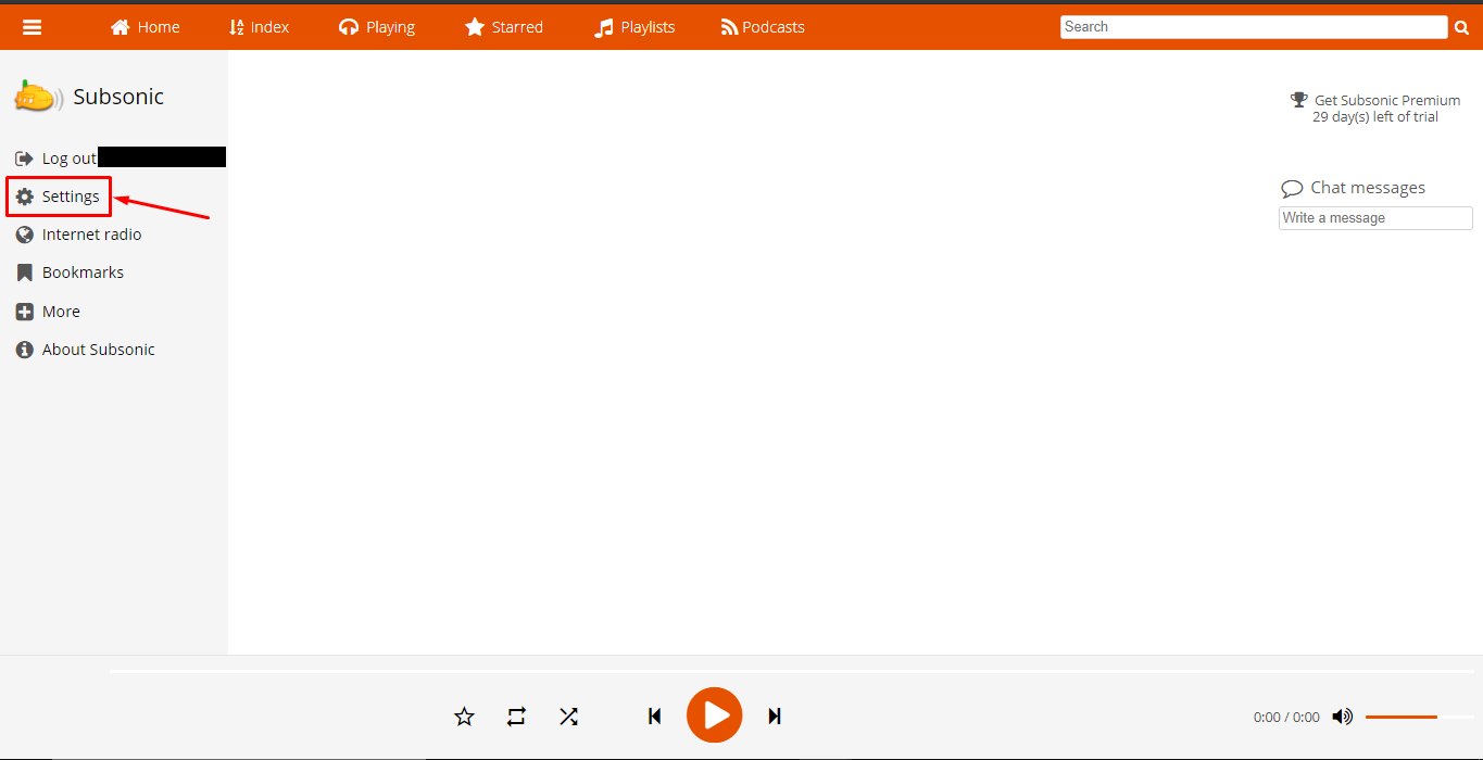 How To Use Subsonic With Your Evoseedbox