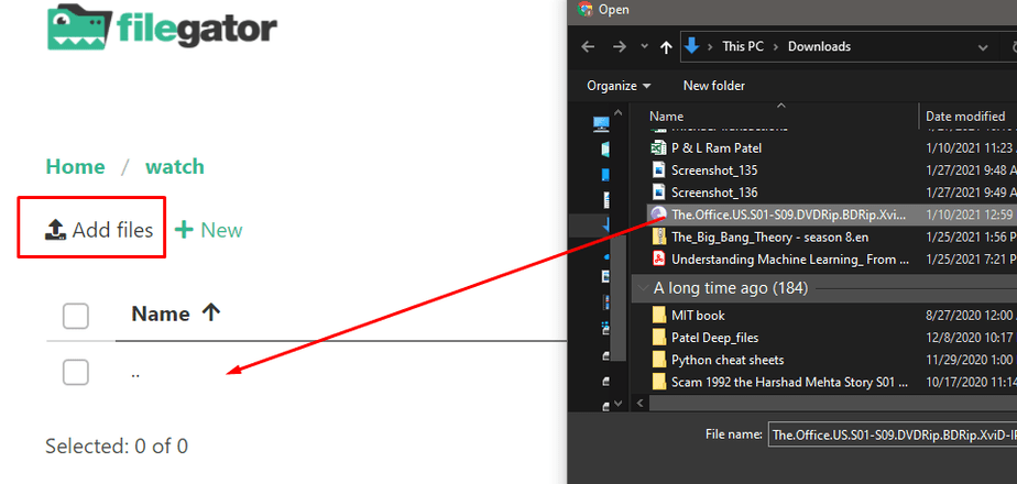 Using Watch Folderlarge Torrents