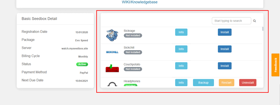 Getting Started With Seedbox One Click Installs