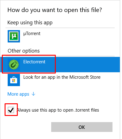 Using Electorrent As Torrent Client