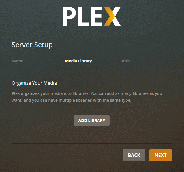 Setting Up Plex
