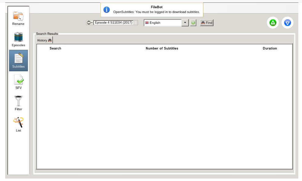 Filebot Renaming Files
