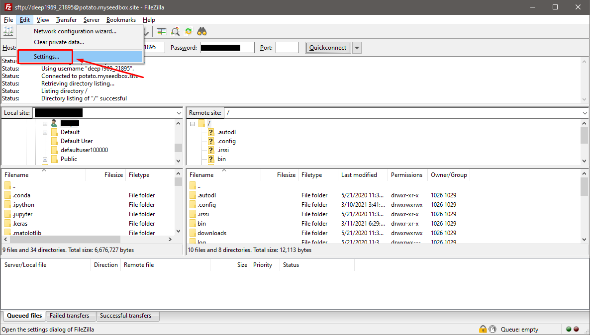 How To Get Maximum Transfer Speed Using Ftp In Filezilla