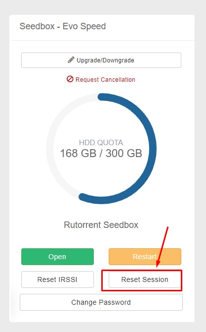 How To Reset Your Seedbox