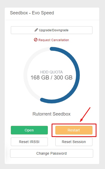 How To Reset Your Seedbox
