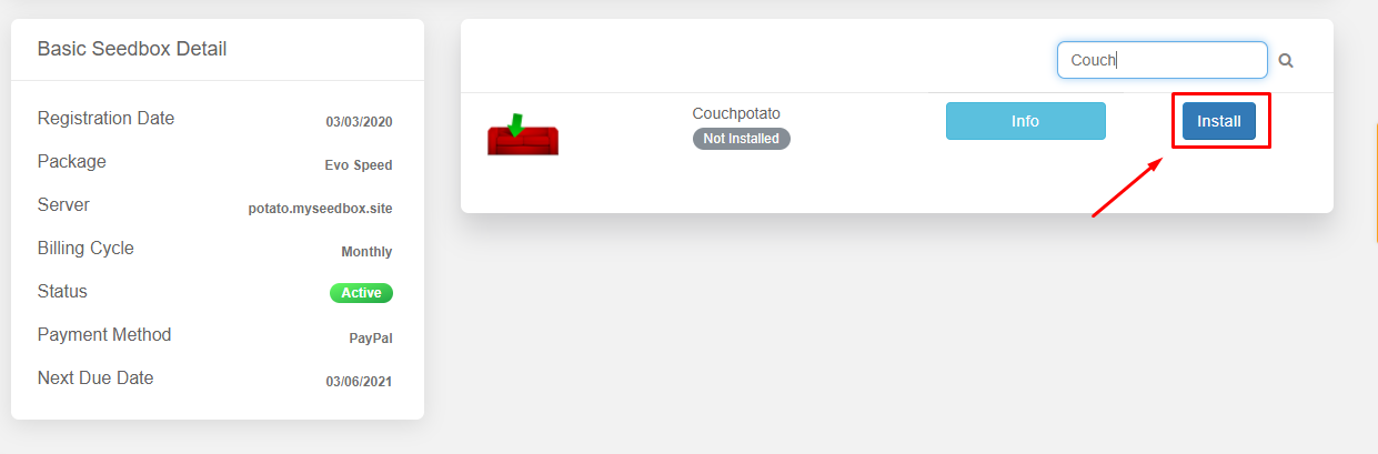 How To Use Couch Potato With Your Seedbox