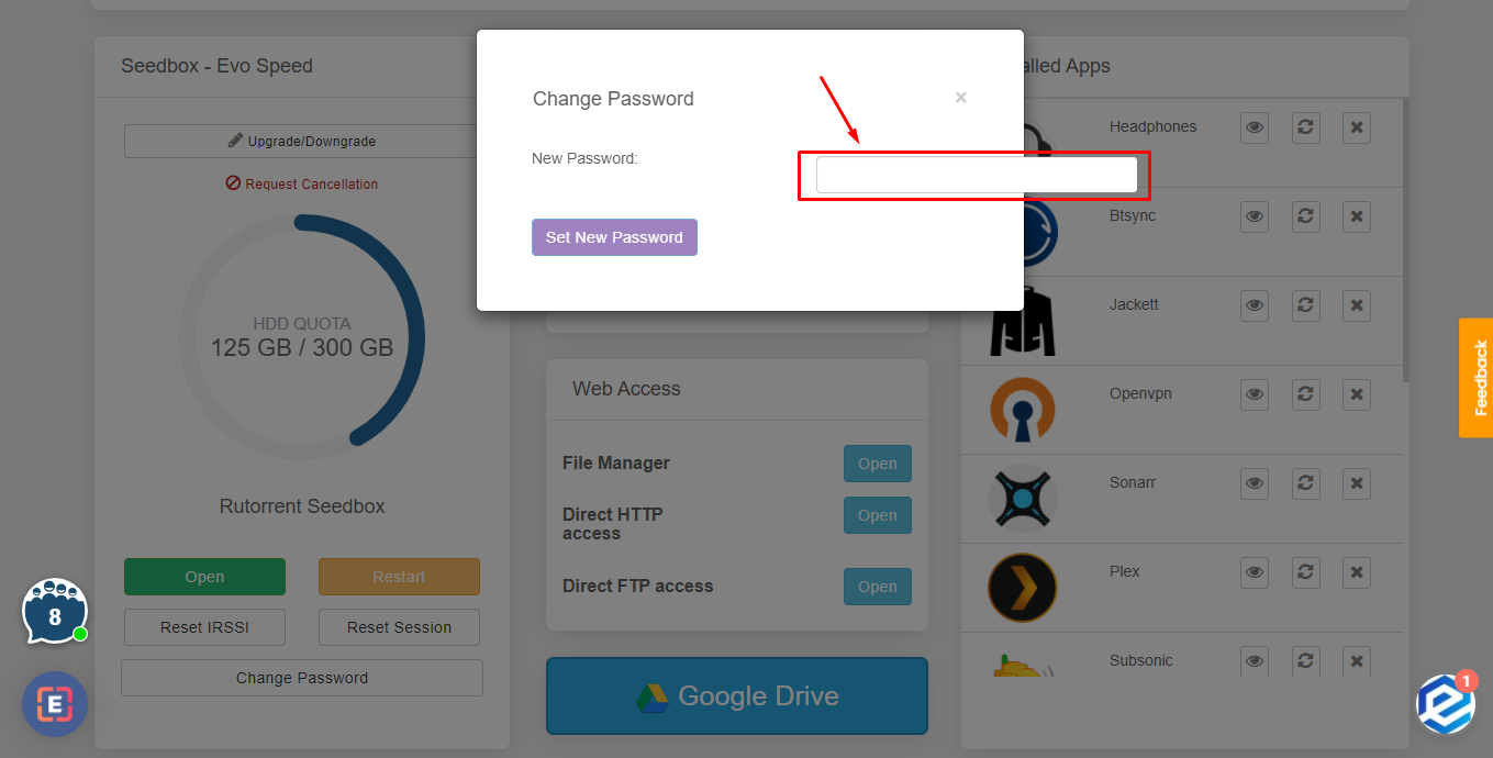 How to Change Your ruTorrent Client Password 3 How To Change Your Rutorrent Client Password