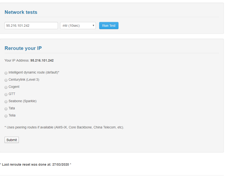 This is the initial screen