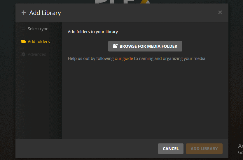 Setting Up Plex