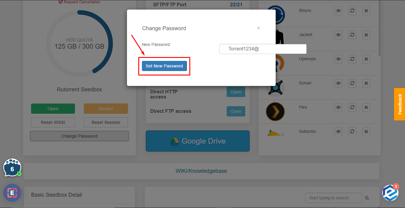 How to Change Your ruTorrent Client Password 4 How To Change Your Rutorrent Client Password