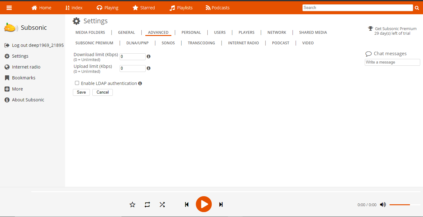How To Use Subsonic With Your Evoseedbox